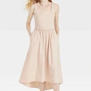 Target a New Day Sleeveless Ballet Midi Sundress
